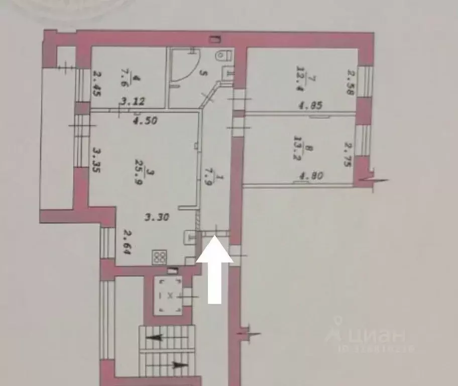 3-к кв. Новосибирская область, Новосибирск ул. Молодости, 44 (73.0 м) - Фото 1