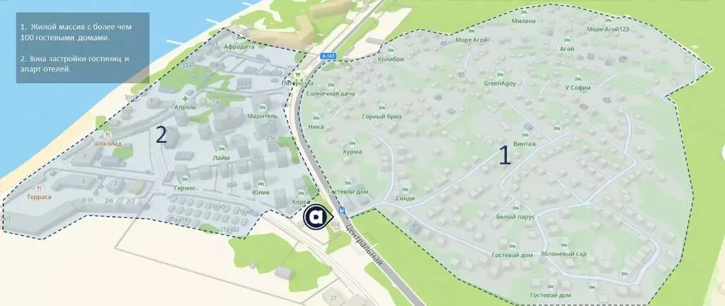 Торговая площадь в Краснодарский край, Туапсинский муниципальный ... - Фото 2