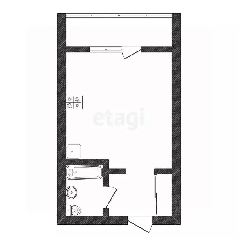 Студия Амурская область, Благовещенск Зейская ул., 285 (30.1 м) - Фото 1