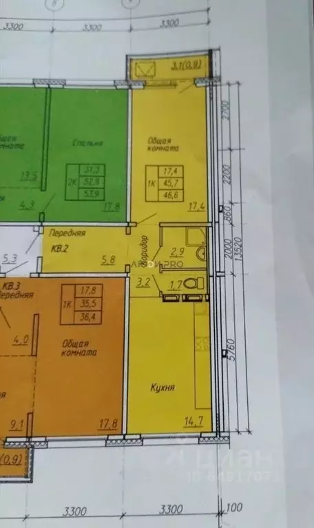 1-к кв. Алтайский край, Барнаул Северный Власихинский проезд, 108 ... - Фото 2