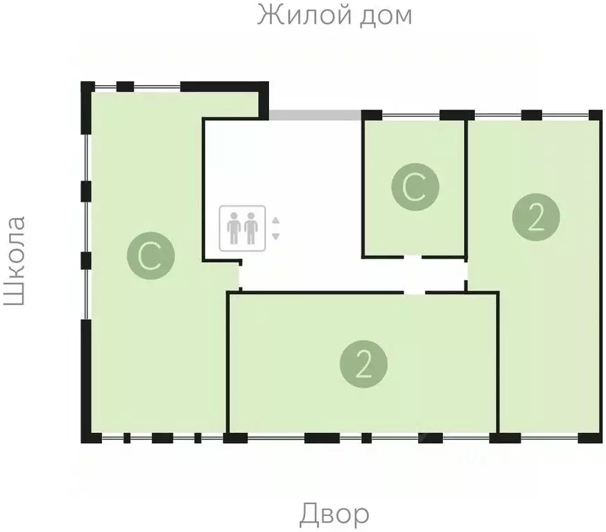 2-к кв. Ханты-Мансийский АО, Сургут Пролетарский просп., с9 (162.03 м) - Фото 2