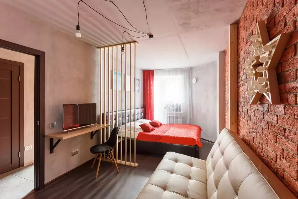 1-к кв. Вологодская область, Вологда ул. Гагарина, 82А (35.0 м) - Фото 1