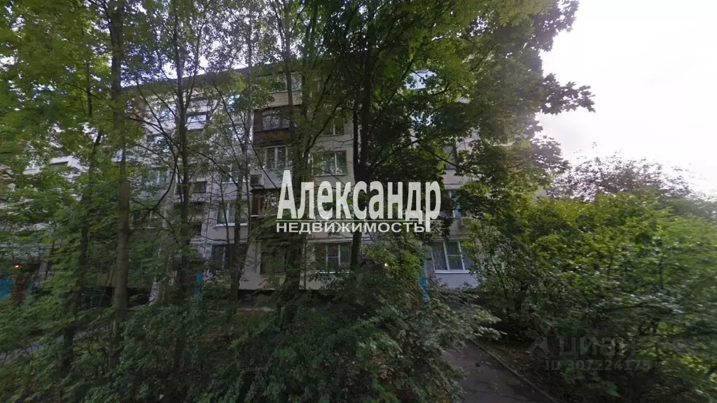 2-к кв. Санкт-Петербург ул. Антонова-Овсеенко, 23К2 (33.7 м) - Фото 1