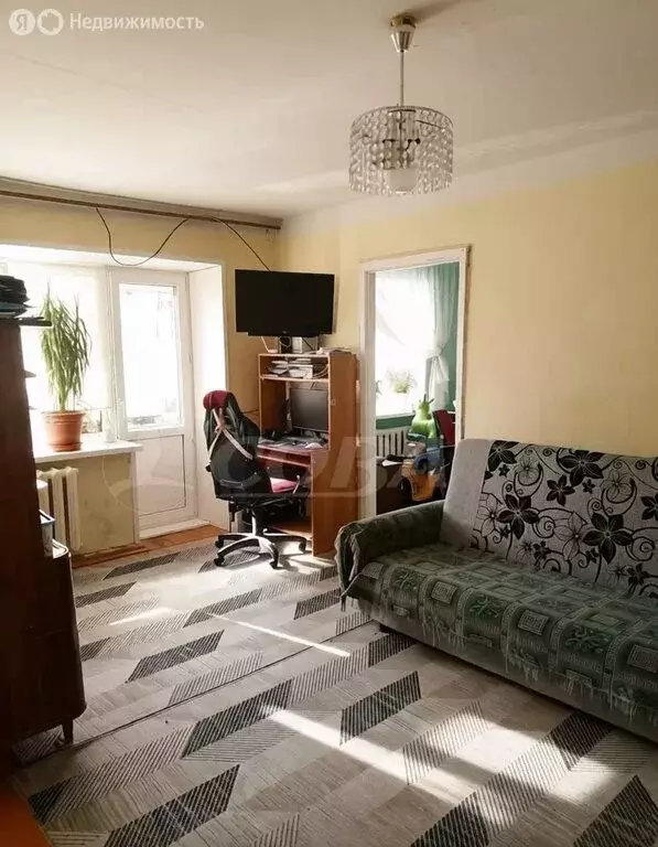 2-комнатная квартира: Тюмень, проезд Геологоразведчиков, 7 (43 м) - Фото 1