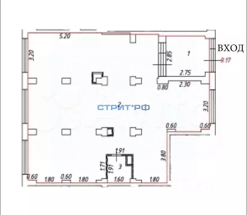 Торговая площадь в Московская область, Ленинский городской округ, пос. ... - Фото 2