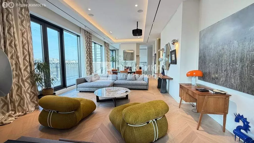 3-комнатная квартира: Москва, Усачёва улица, 9 (214.7 м) - Фото 2