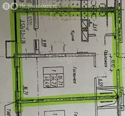 1-комнатная квартира: Анапа, Владимирская улица, 55Вк2 (42 м) - Фото 0