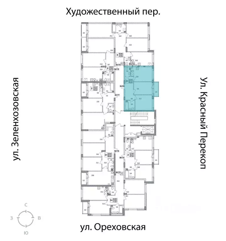 2-к кв. Нижегородская область, Нижний Новгород Смородина жилой ... - Фото 2