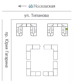 1-комнатная квартира: Санкт-Петербург, улица Типанова, 22 (50.5 м) - Фото 2