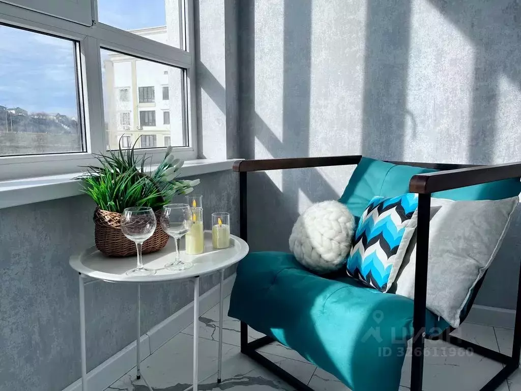 1-к кв. Крым, Симферопольский район, с. Мирное ул. Крымской Весны, 6к1 ... - Фото 2