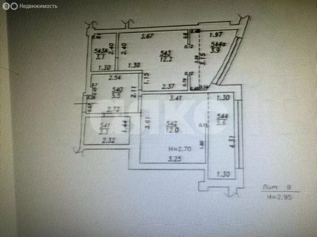 2-комнатная квартира: Анапа, улица Кирова, 1 (46 м) - Фото 0