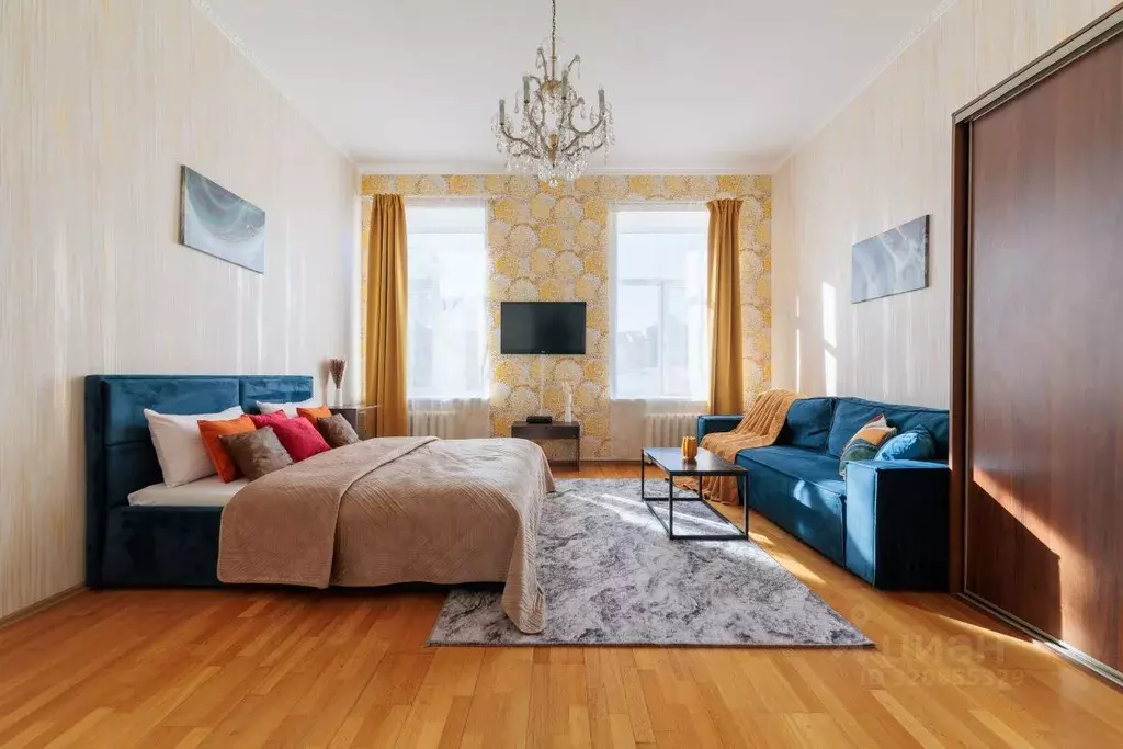 3-к кв. Санкт-Петербург пер. Гривцова, 3 (100.0 м) - Фото 1