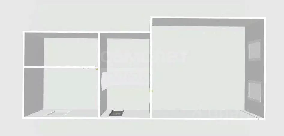 1-к кв. Оренбургская область, Оренбург Советская ул., 25 (54.2 м) - Фото 2