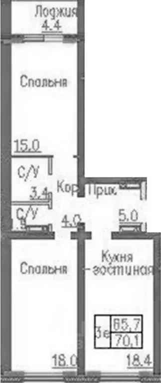 2-к кв. Новосибирская область, Новосибирский район, Мичуринский ... - Фото 1