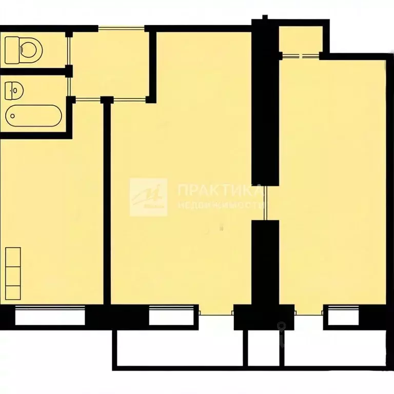 2-к кв. Москва проезд Шокальского, 31К2 (48.0 м) - Фото 2