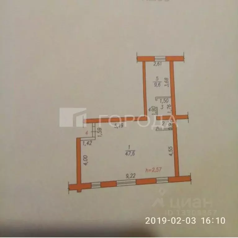 3-к кв. Кемеровская область, Новокузнецк ул. Пархоменко, 71А (63.1 м) - Фото 1