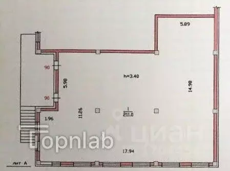 Офис в Орловская область, Орел Красноармейская ул., 1 (32 м) - Фото 2