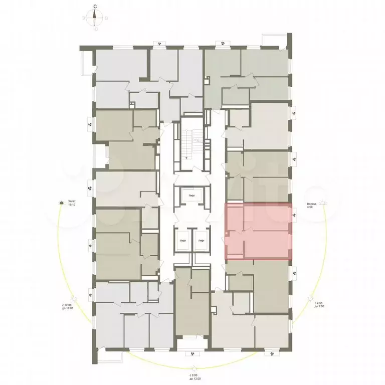 1-к. квартира, 38,4 м, 25/25 эт. - Фото 1