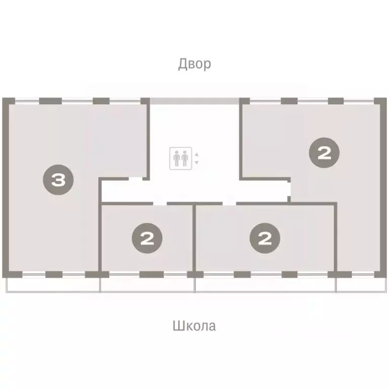 2-к кв. Свердловская область, Екатеринбург Академический мкр, 19-й ... - Фото 1