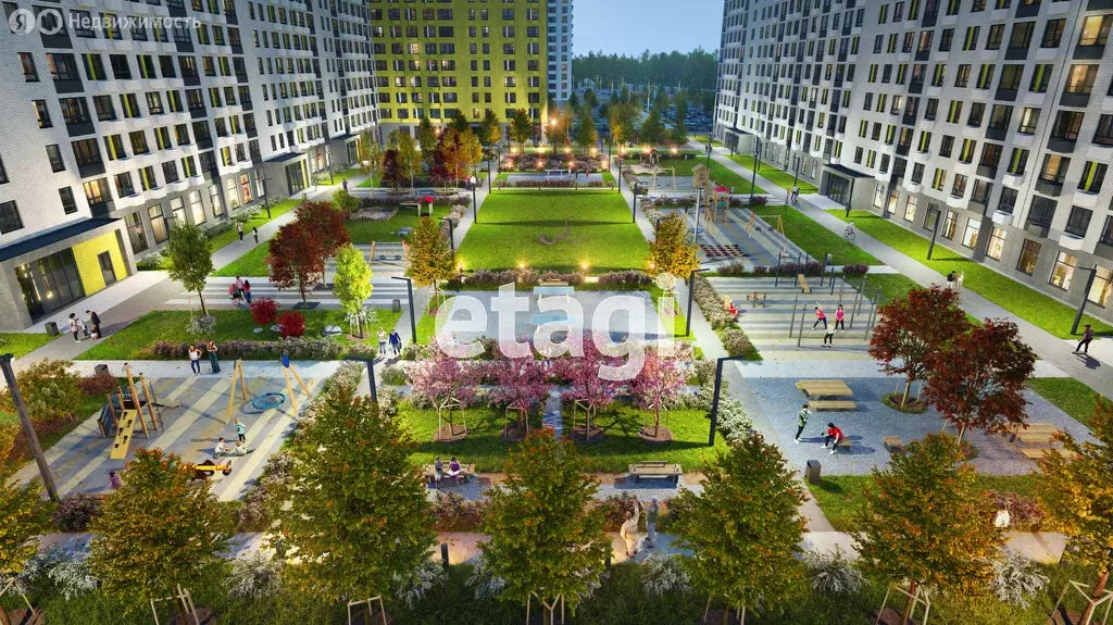2-комнатная квартира: Тюмень, Полевая улица, 117к4 (54 м) - Фото 1