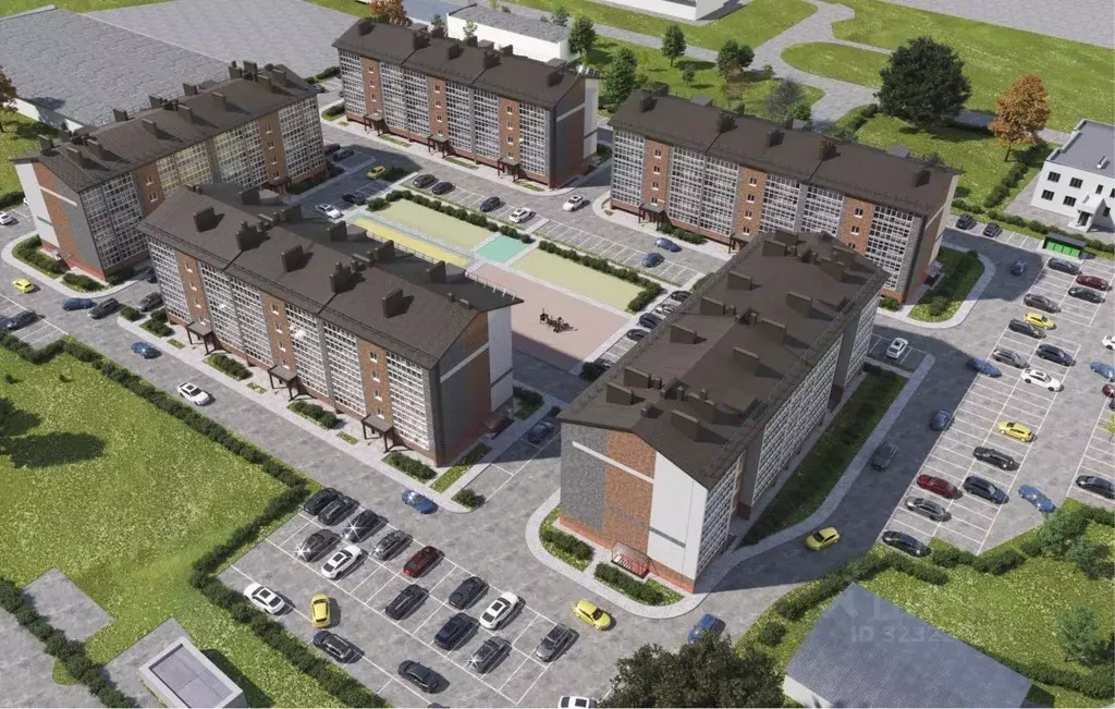 1-к кв. Татарстан, с. Пестрецы ул. Казанская, 16Б/3 (35.1 м) - Фото 2