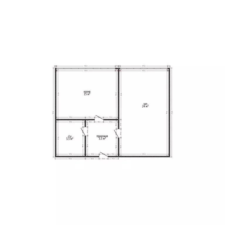 1-комнатная квартира: Махачкала, 2-й Гапцахский тупик, 5 (46 м) - Фото 1
