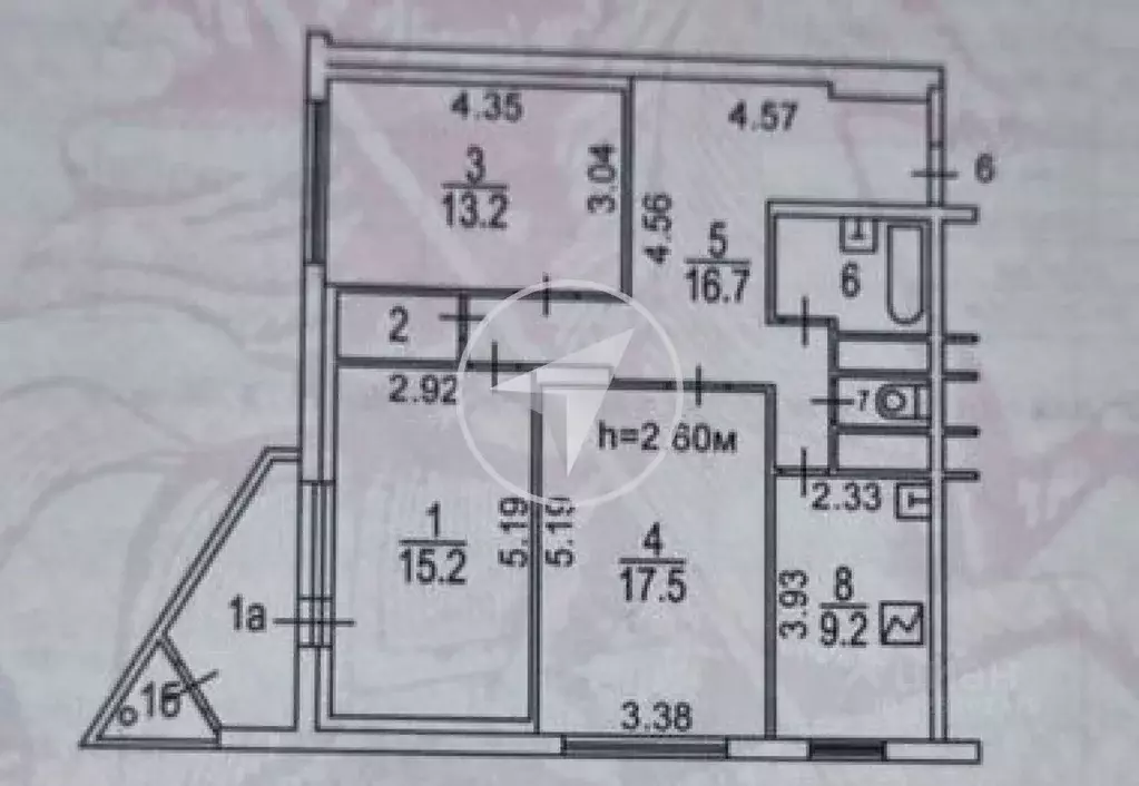 3-к кв. Москва просп. Вернадского, 42к2 (78.0 м) - Фото 2