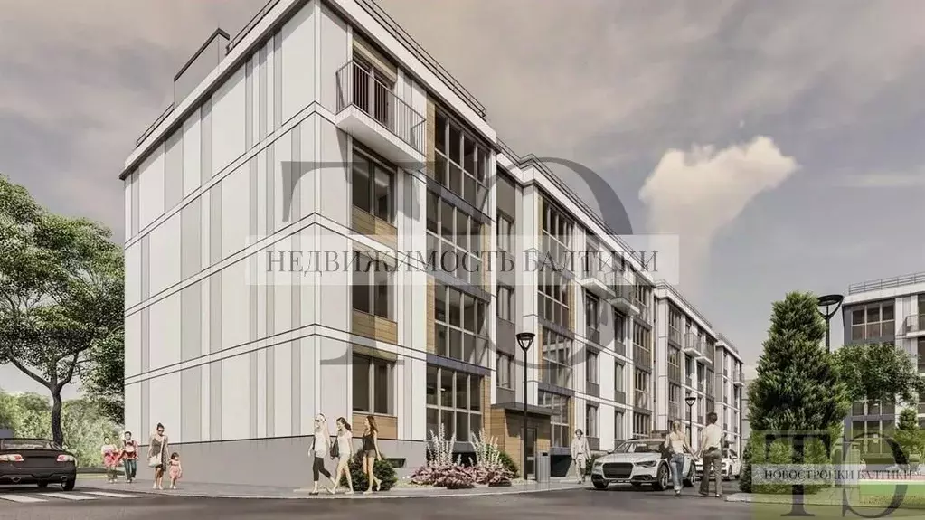 2-к кв. Калининградская область, Калининград ул. Сержанта Мишина, 81к3 ... - Фото 1