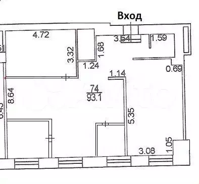 Сдается офис, 93.1 м (B) - Фото 0