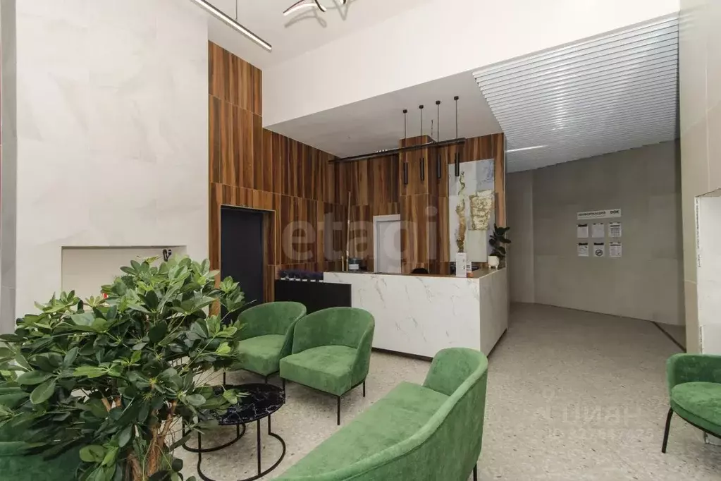 1-к кв. Тюменская область, Тюмень ул. Краснооктябрьская, 6 (38.6 м) - Фото 1