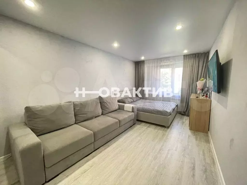 1-к. квартира, 30м, 1/9эт. - Фото 1