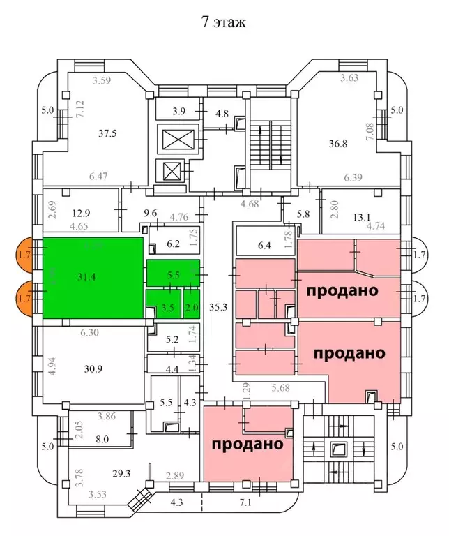 Офис в Новосибирская область, Новосибирск ул. Некрасова (46 м) - Фото 1