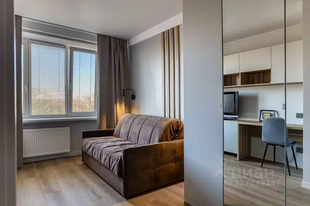 1-к кв. Санкт-Петербург просп. Юрия Гагарина, 12К1 (35.0 м) - Фото 1