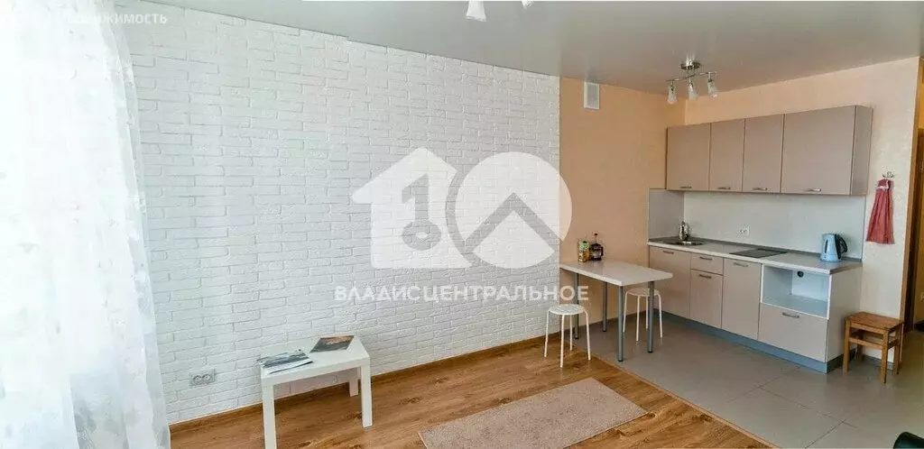 Квартира-студия: Новосибирск, Лазурная улица, 30 (29 м) - Фото 1
