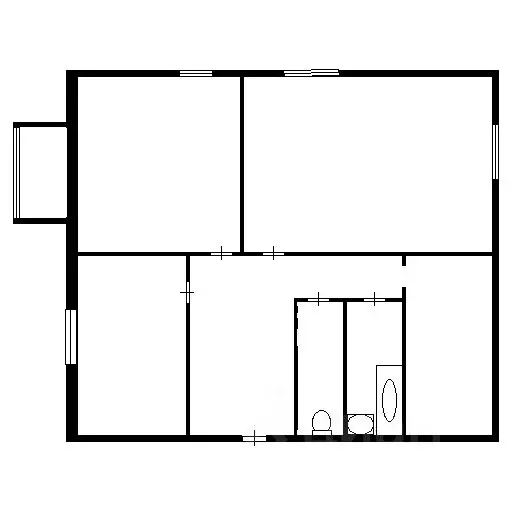 3-к кв. Тульская область, Белев Советская ул., 80 (62.0 м) - Фото 2