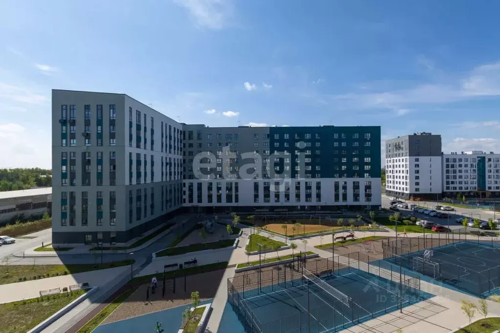 Студия Тюменская область, Тюмень ул. Павла Никольского, 4 (24.9 м) - Фото 1