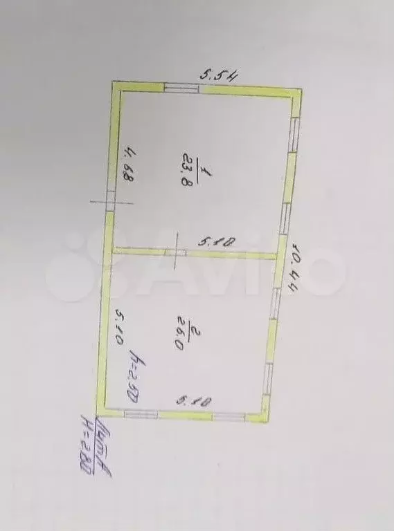 дом 87,2 м на участке 9,7 сот. - Фото 0