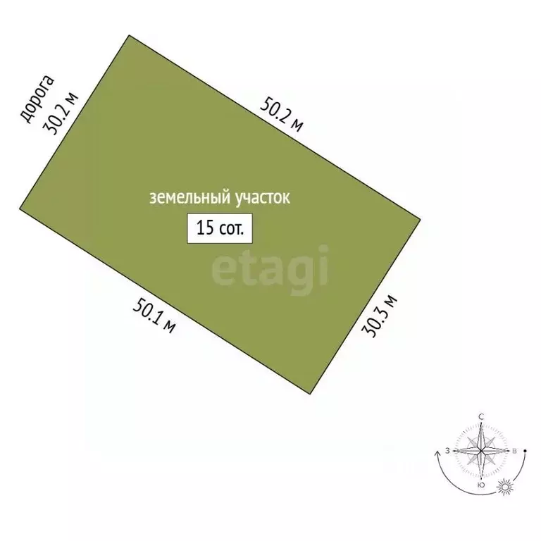 Участок в Мордовия, Саранск городской округ, Николаевка рп ул. ... - Фото 1