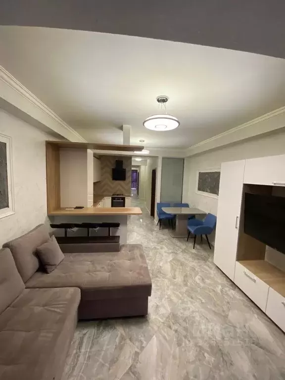 1-к кв. Краснодарский край, Сочи Мамайка мкр, ул. Яблочная, 20/2 (50.0 ... - Фото 1