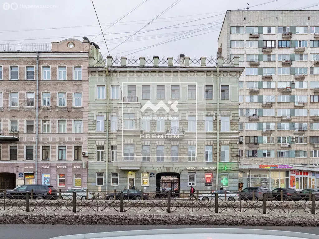 1-комнатная квартира: Санкт-Петербург, Лиговский проспект, 171 (55.3 ... - Фото 1