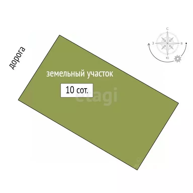 Участок в Ханты-Мансийский АО, Ханты-Мансийск Медик СОТ, 1 (10.0 сот.) - Фото 1