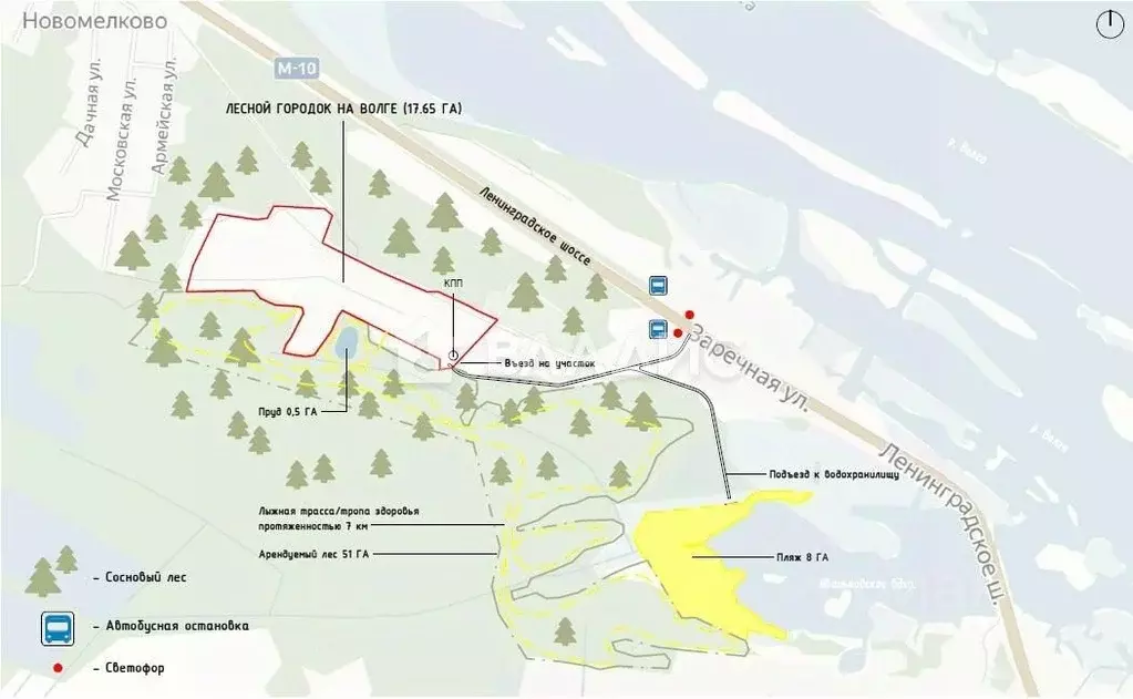 Участок в Тверская область, Конаковский муниципальный округ, д. Старое ... - Фото 1