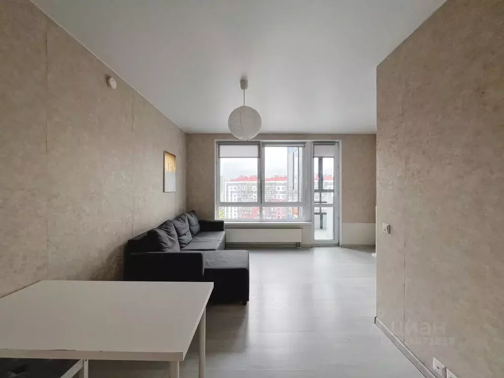 Студия Санкт-Петербург Комендантский просп., 58к1 (25.7 м) - Фото 2