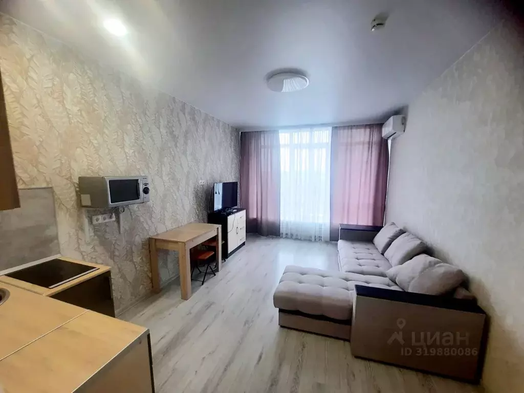 1-к кв. Кемеровская область, Кемерово просп. Притомский, 25к2 (24.5 м) - Фото 0