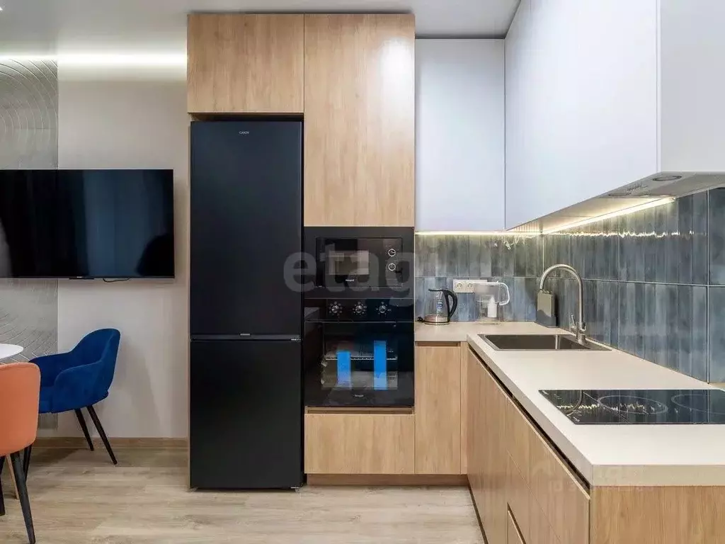 Студия Татарстан, Казань ул. Родины, 26А (32.2 м) - Фото 1