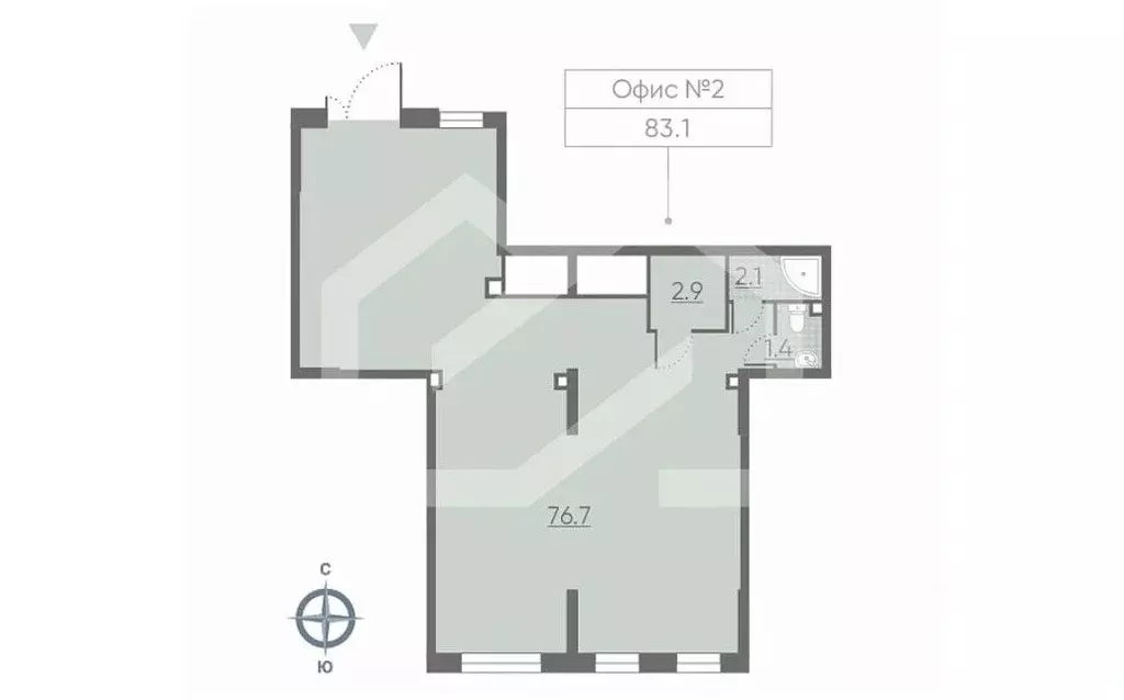 Помещение свободного назначения в Москва Производственная ул., 19к1 ... - Фото 2