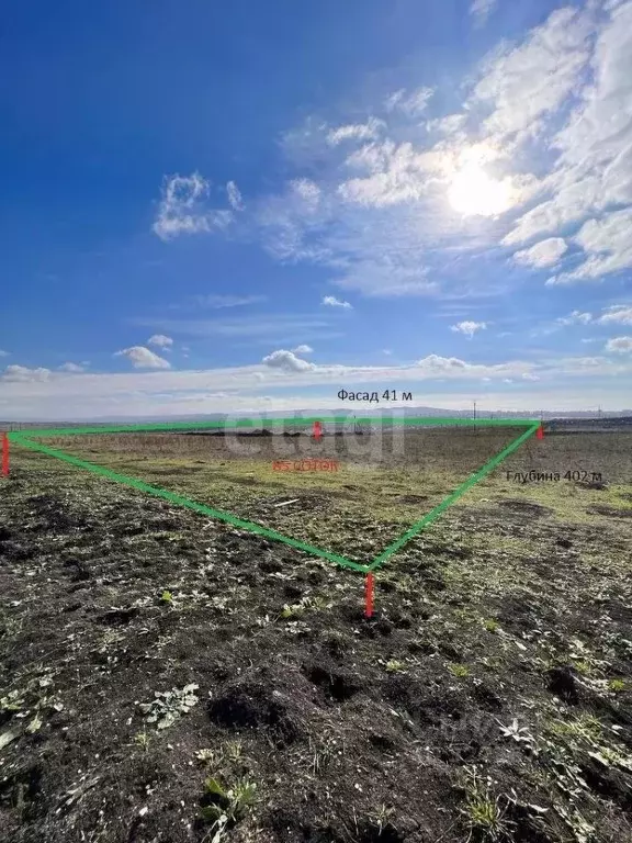 Участок в Краснодарский край, Анапа муниципальный округ, Чембурка хут. ... - Фото 1