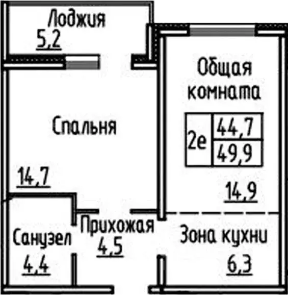 2-к кв. Новосибирская область, Новосибирский район, Мичуринский ... - Фото 0