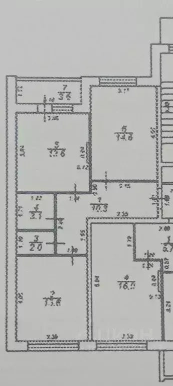 2-к кв. Тверская область, Тверь Псковская ул., 12к3 (60.0 м) - Фото 1