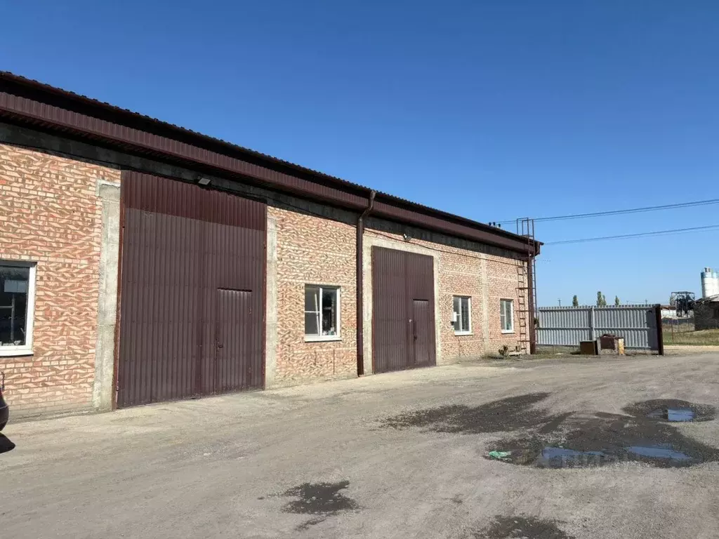 Склад в Ростовская область, Мясниковский район, с. Крым ул. Восточная, ... - Фото 1